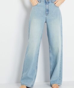 Jean wide leg - L32 - Triple stone