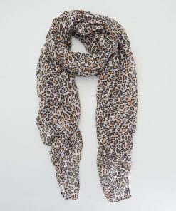 Foulard imprimé léopard - léopard