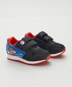 Baskets type running 'Super Mario' - Noir