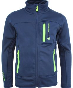 Blouson polarshell garçon ECANTON - Bleu marine