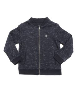 SWEAT ZIPPE WOPTA BOY - Bleu marine