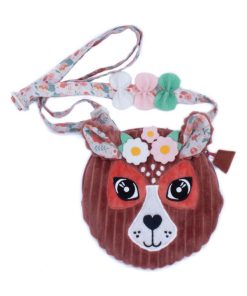 Sac à main Mélimélos la biche - Marron
