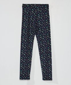 Legging long en jersey - Bleu