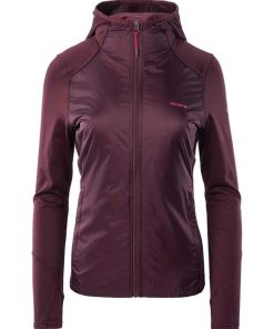 Iguana - Veste SELVA - Rouge pourpre