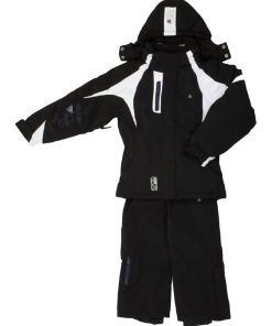 Ensemble de ski fille GINGA - Noir Noir