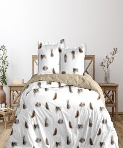ENVOLEE DE PLUME GRIS HC 240x220 AO + 2 TAIES AO/S - Gris