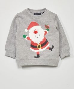 Sweat de Noël - GRIS