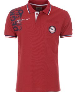 Polo manches longues garçon ECALOR - Rouge