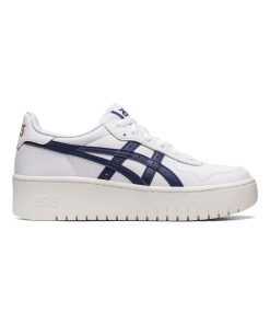 Baskets Asics Japan S PF - Blanc Bleu marine