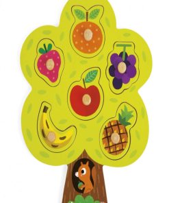 Puzzle À Encastrement Arbre Gourmand (6 Pièces) - N/A