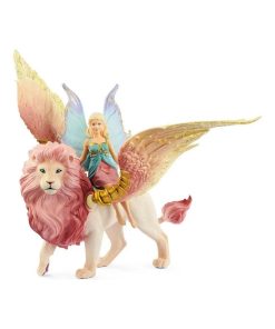 Figurine Bayala : Elfe sur lion ailé - N/A