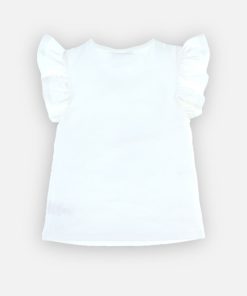 T-shirt à imprimés, - Blanc