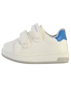 Basket À Scratch Calvin Klein Jeans Enfant - Blanc