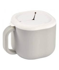 Tasse à goûter en silicone gris velours - Gris