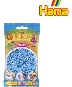 Perles en sachet - Hama - Bleu pastel - N/A