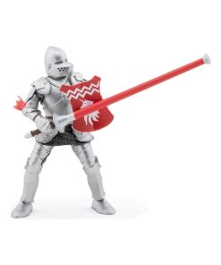 Figurine Chevalier rouge à la lance - N/A