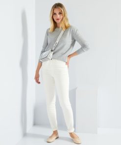 Jean skinny fit - Longueur US30 - Blanc