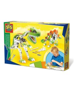 Jeu de construction : Dinosaure en métal - N/A