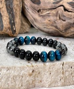 Bracelet triple protection en odt bleu - Bleu