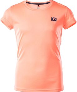 IQ - T-shirt MIHA - Orange corail
