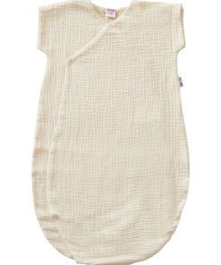 Gigoteuse été double gaze mousse de lait TOG 1,6 (90 cm) - Ecru