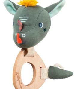 Hochet En Bois Éco Joe Le Dragon - N/A