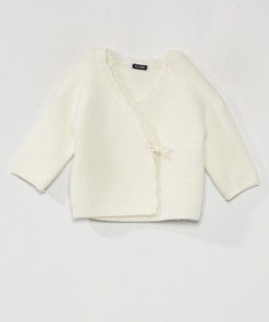 Gilet cache-cœur - blanc