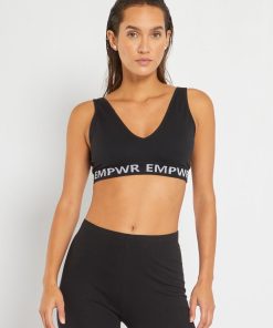 Brassière sport coques amovibles - noir