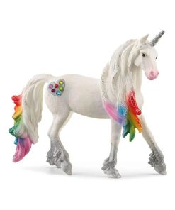 Figurine Bayala : Licorne arc-en-ciel, mâle - N/A