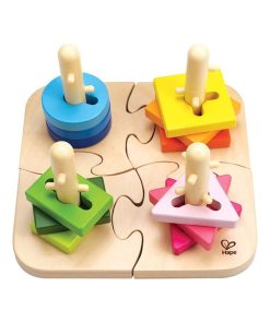 Puzzle et jeu à encastrer boutons créatifs - N/A