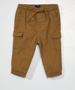 Pantalon jogpant uni - Beige