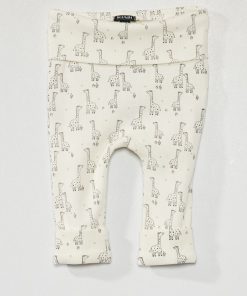 Pantalon sarouel en maille côtelée - Blanc