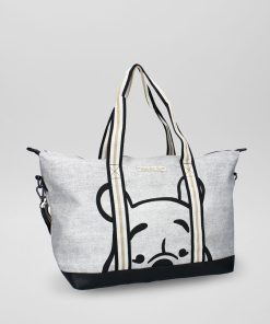 Sac cabas 'DS' avec bandoulière - Gris