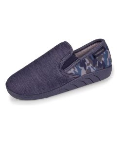 Chaussons Sans-gênes Junior Camouflage - Bleu