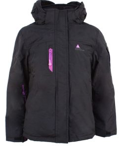 Parka de ski fille GADIKA - Noir Noir