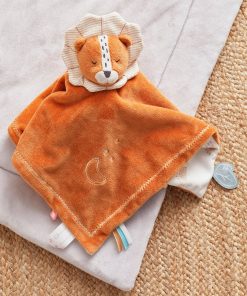 Doudou jour & nuit Babou, caramel/écru - Blanc