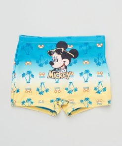 Boxer de bain 'Mickey' - Bleu