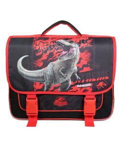 BAGTROTTER Cartable 38 cm Jurassic World Dinosaure Noir - Noir