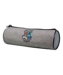 BAGTROTTER Trousse scolaire ronde Harry Potter Grise - Gris