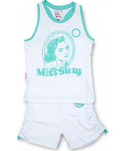 Ensemble Short et Débardeur fille FLIZEP - Vert