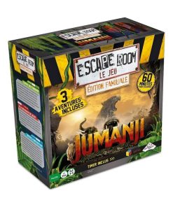 Escape Room le jeu- Edition familiale : Jumanji - Coffret 3 aventures - N/A