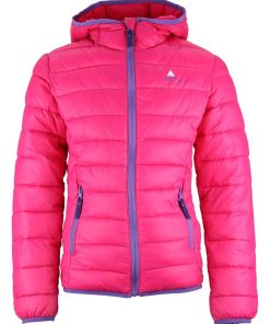 Blouson polaire fille GALICEA - Rose fushia