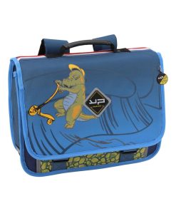 BODYPACK Cartable 38 cm recyclé Dinosaure trottinette - Bleu