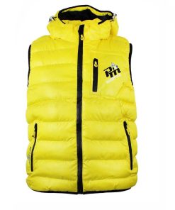 Doudoune sans manches garçon ECARTI - Jaune