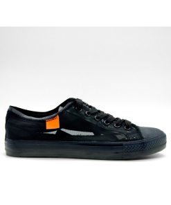 Baskets basses transparentes Kebello - Noir Noir