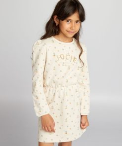 Robe en molleton - Beige