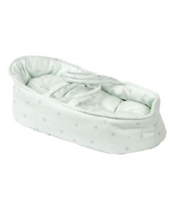 Couffin poupée 36 cm STARS vert - N/A