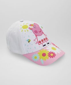 Casquette en toile 'Peppa Pig' - blanc