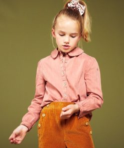 Chemise en jean - rose