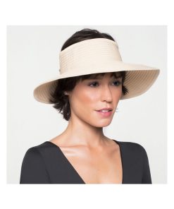 Visière South Beach Creme / UV Line - Beige